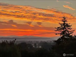 One of the many gorgeous, ever-changing views you'll see from your new home! STUNNING!!!
