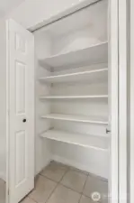 Large Pantry off Kitchen