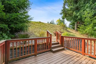 Deck off Kitchen