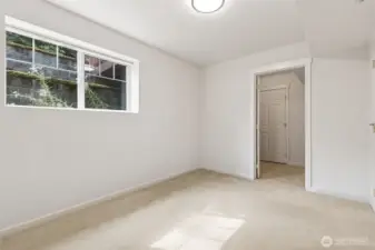 Lower level office space.