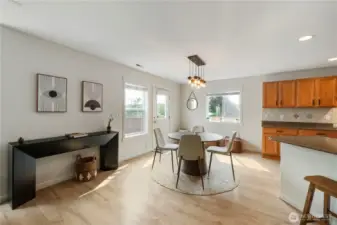 Large kitchen!