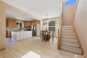 Kitchen and Dining Area