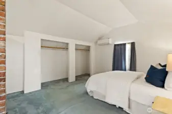 Abundant closet space gives you room to store all of your personals.