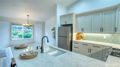 Dinning room off kitchen