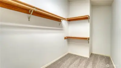 2nd bedroom walk in closet