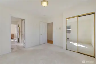 Second floor bedroom #2 with Jack and Jill full bath