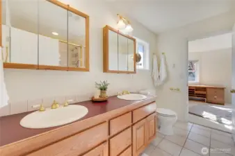 Jack and Jill dual sinks