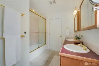 Jack and Jill full bath