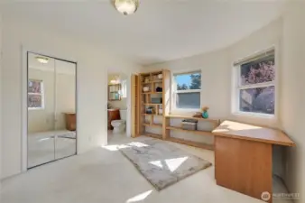 Second floor bedroom #3 with Jack and Jill full bath