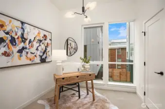 Photos from model home with similar floor plan.