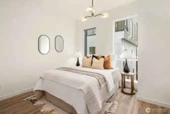 Photos from model home with similar floor plan.