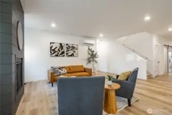 Photos shown are of a similar floor plan previously built in a different neighborhood (The Ridge in Blaine). Finishes and features may vary. Some items pictured reflect buyer-selected upgrades which are not included in the base price and may be added at an additional cost.