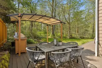 Large Trex deck!
