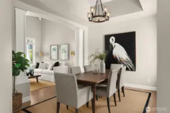 Spacious Dining Room