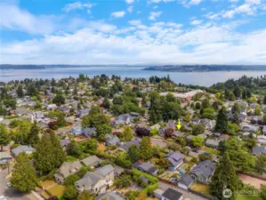 This home is nestled into a quiet part of North Tacoma, just minutes from Point Ruston.