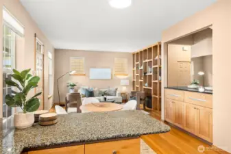 Wonderful open floor plan.
