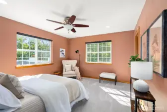 Upper floor bedroom.