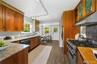 Kitchen with eating space