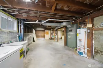 Unfinished basement...Potential Unlimited