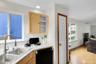 Pantry closet for your groceries and snacks