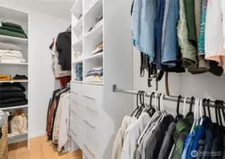 Main floor Owner Suite walk-in closer