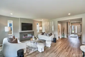 Photos of Model home. Not actual home