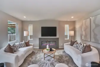 Photos of Model home. Not actual home