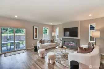 Photos of Model home. Not actual home