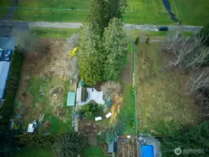 Overheard view, angle 1.