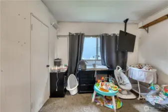 Another view of bedroom number 2.