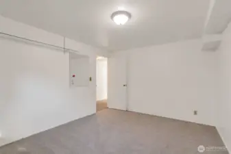 Bedroom 2 has new carpet