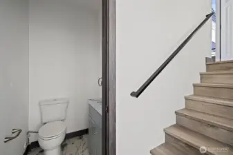 Half bath.