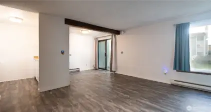 Living to kitchen and dining