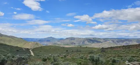 Views from upper building pad.
