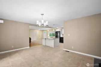 dining room view