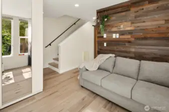 Downstairs office / den