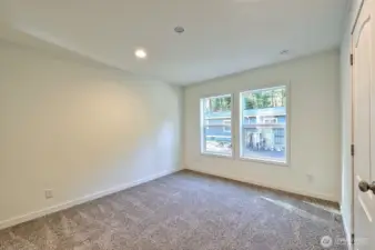 Master suite with double windows