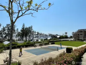 Pickleball with an ocean view anyone? This is just one of many courts in Seabrook.