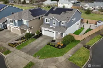 Another beautiful drone shot of the property.