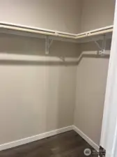 Primary Walk in Closet