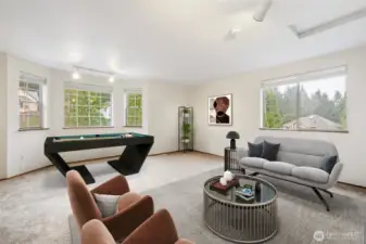 Bonus room upstairs.