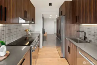 Lower level ADU kitchen