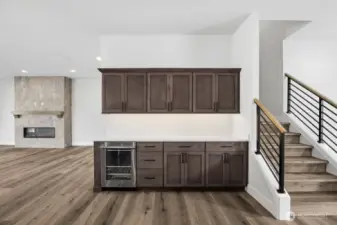 Perfect space to help with entertaining. Perhaps a coffee bar?