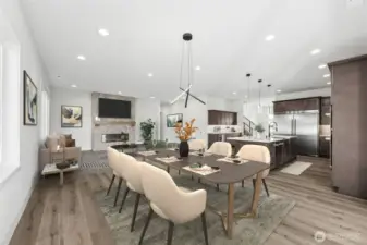 Virtual staging to show furniture placement