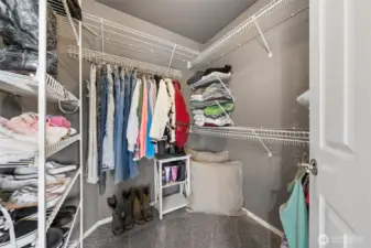 Neat and organized opens several options for storage.