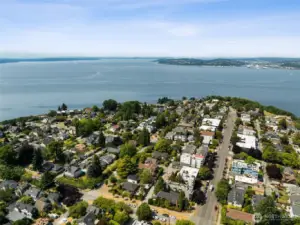 Magnolia and cruise ships to the north...