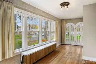 Radiator with updated conversion from oil to gas