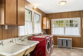 Utility Room on the Main Floor