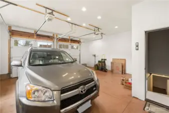 Attached Double Car Garage