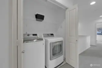 Laundry room - all appliances included. Conveniently located next to the bedrooms!